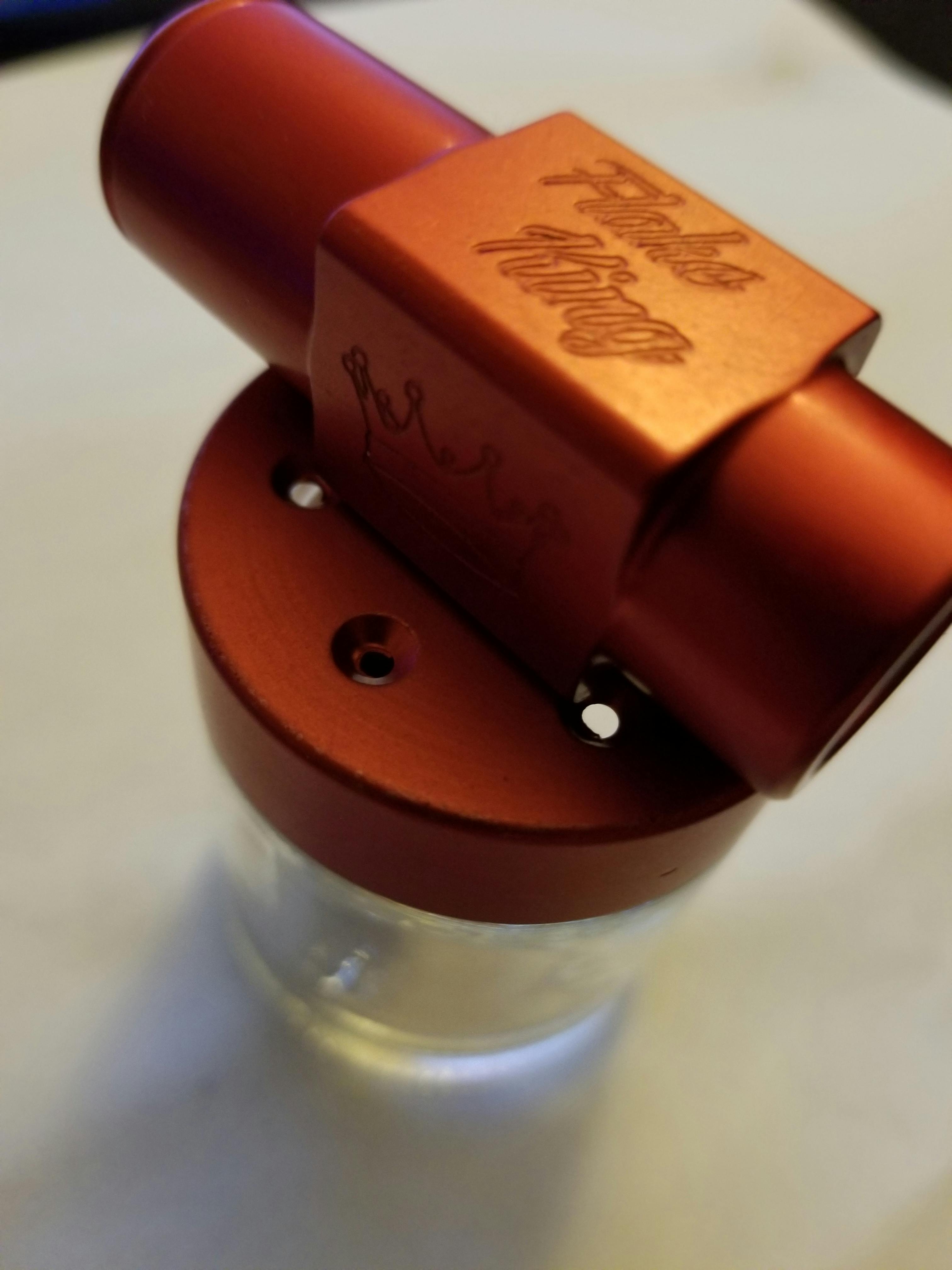 Metal Flake & Glitter Dry Flake Gun Applicatior Airbrush Attachement